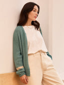Alpaca Blend Slouchy Cardigan