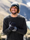 Men's Lambswool Chevron Gloves