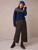 Corduroy Crop Pants