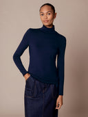 Silky Turtle Neck