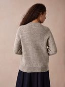 British Cable Detail Gansey Sweater