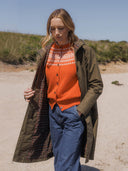 Pleated Back Coat