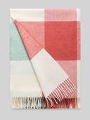Merino Lambswool Check Blanket