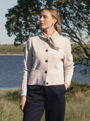 Organic Cotton Knit Jacket