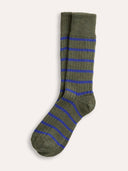 Women's Merino Cotton Striped Socks
