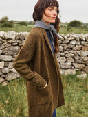 Donegal Longline Shawl Collar Cardigan