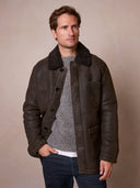 Men's Trucker Shearling Jacket