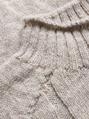 British Cable Detail Gansey Sweater