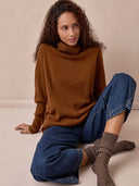 Supersoft Slouchy Turtle Neck Sweater