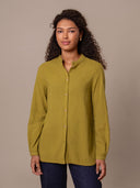 Pleat Back Oversized Shirt