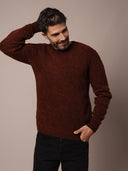 Men's Donegal Crew Neck Sweater