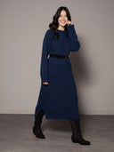 Longline Slouchy Sweater Dress