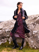 3/4 Shearling Trim Coat