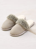 Shearling Turnback Mules