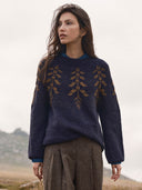Botanical Fair Isle Sweater