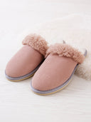 Shearling Turnback Mules