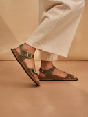 Leather Toe Ring Sandals
