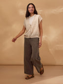 Crop Wide Leg Pants