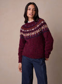 Nordic Yoke Fair Isle Sweater