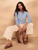 Merino Fine Knit Boat Neck Sweater