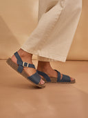 Asymmetric Strap Sandal