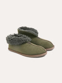 Men's Shearling Bootie Slippers