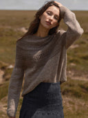 British Wool Yoke Pattern Sweater