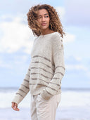 Drop Stitch Breton Sweater
