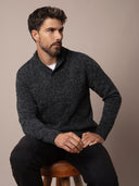Men's Donegal Turtle Neck Sweater