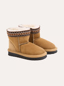 Kid's Braid Trim Short Boot