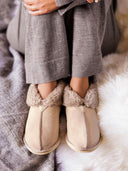 Shearling Bootie Slippers