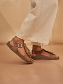 Suede Sandals